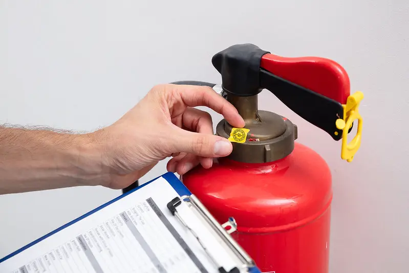 maintenance of fire extinguisher