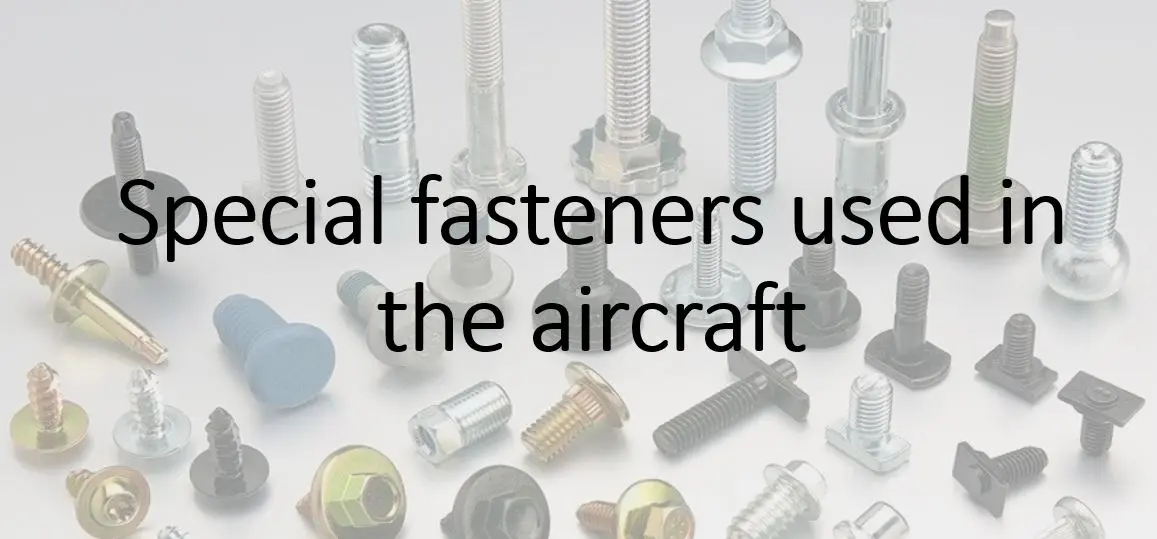 special fasteners in aircraft