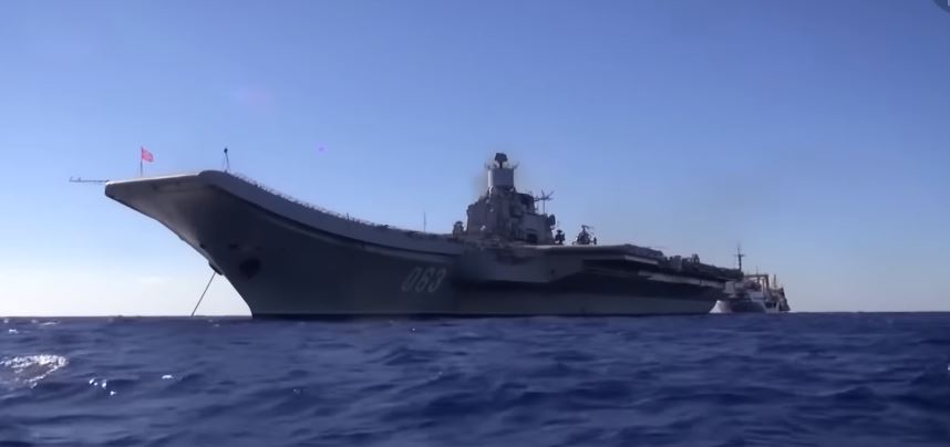 The Fall of Russian Aircraft Carrier