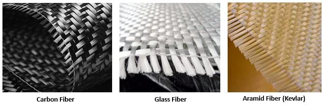 Different types of composite fiber