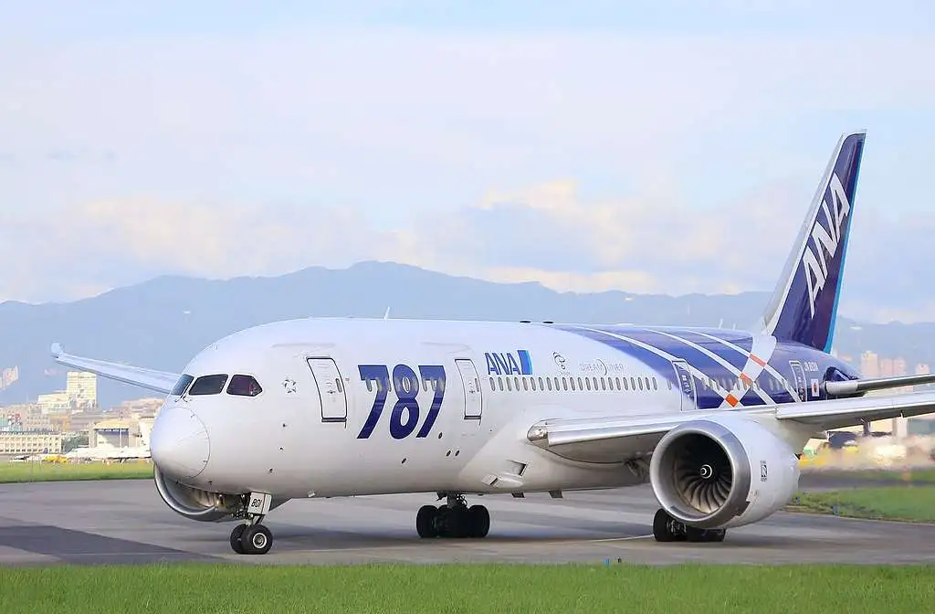 ANA B787 is one of best aircraft in Japan's best carrier