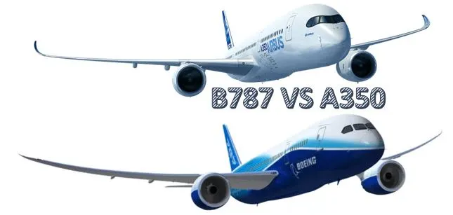 Boeing B787 Vs Airbus A350