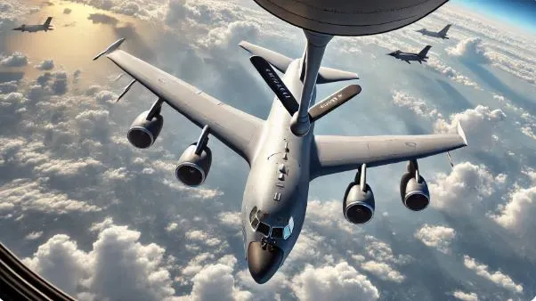 Mid air refueling