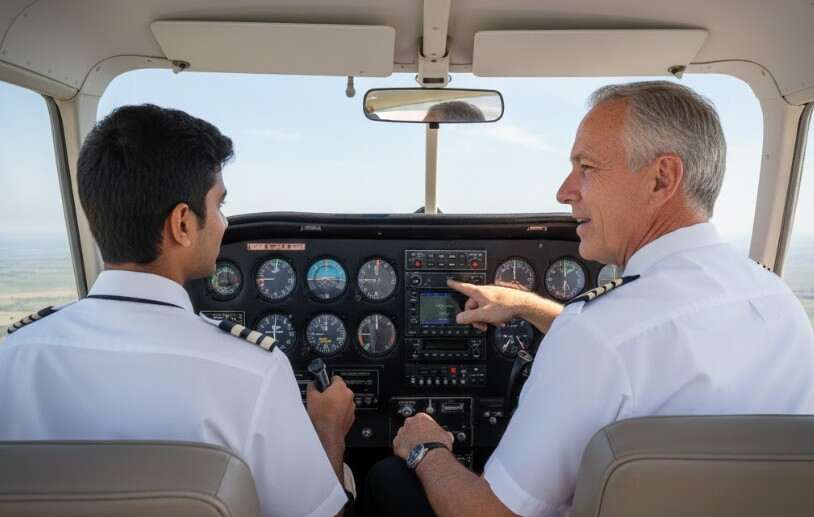 Flying training is the most vital phase of how to become a pilot journey
