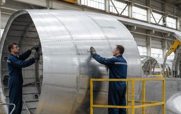 Aluminium as aircraft material dominated for long time