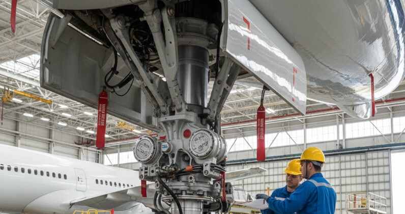 Percentage of steel as aircraft material is comparatively low