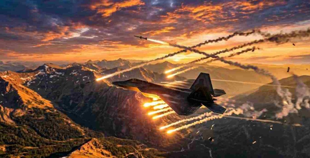 air combat mission engagement