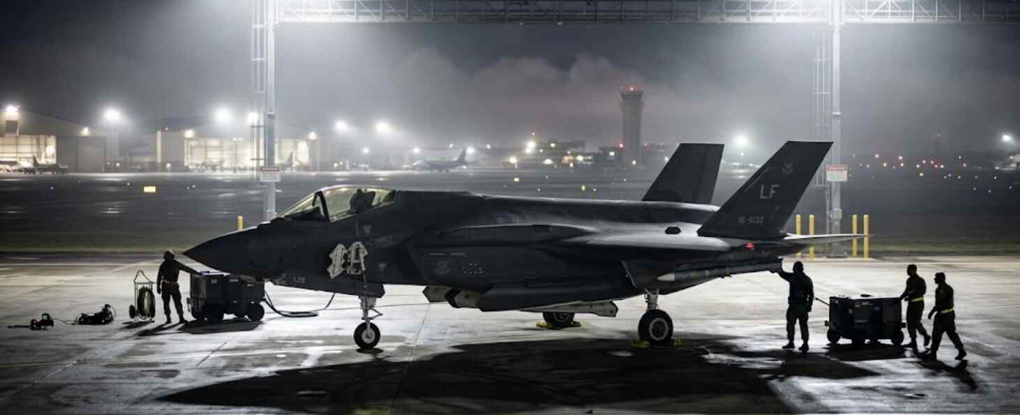 air combat mission from take off to strike