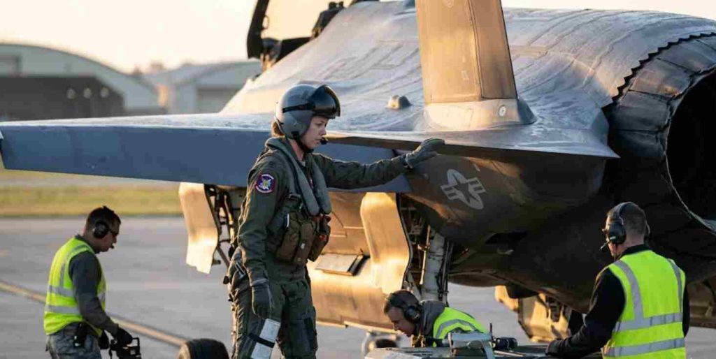 air combat mission preflight inspection